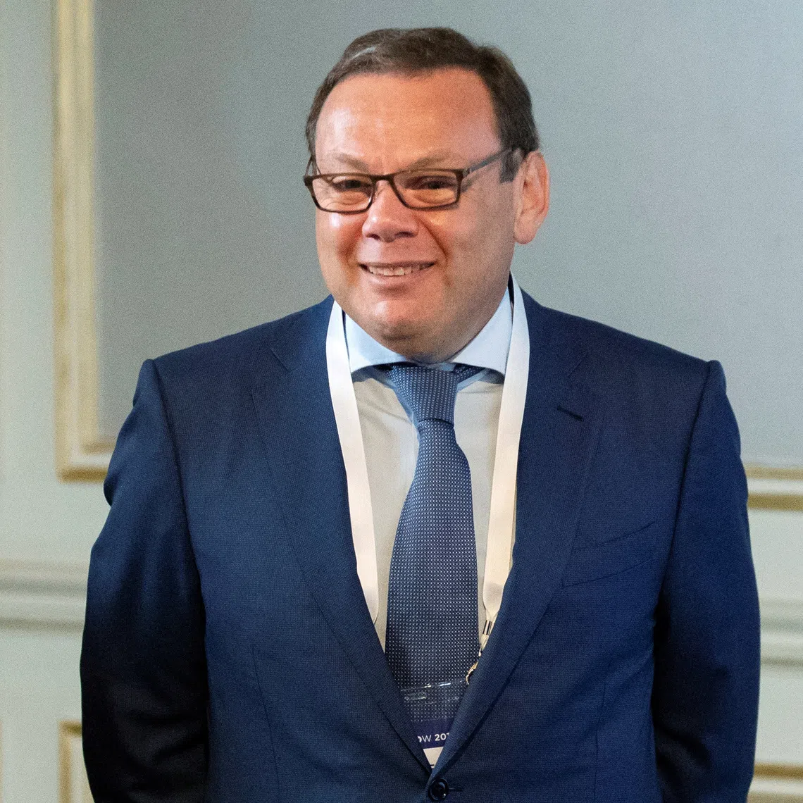 FILE PHOTO: Russian businessman, co-founder of Alfa-Group Mikhail Fridman attends a conference of the Israeli foundation Keren Hayesod in Moscow, Russia, September 17, 2019. Pavel Golovkin/Pool via  REUTERS/File Photo