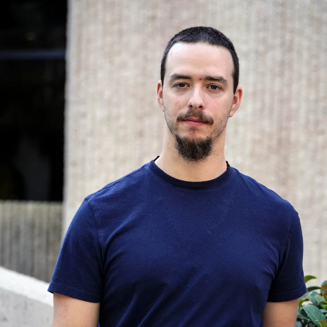 Radiology student Chris Martin feels the financial strain of studying and starting a young family.