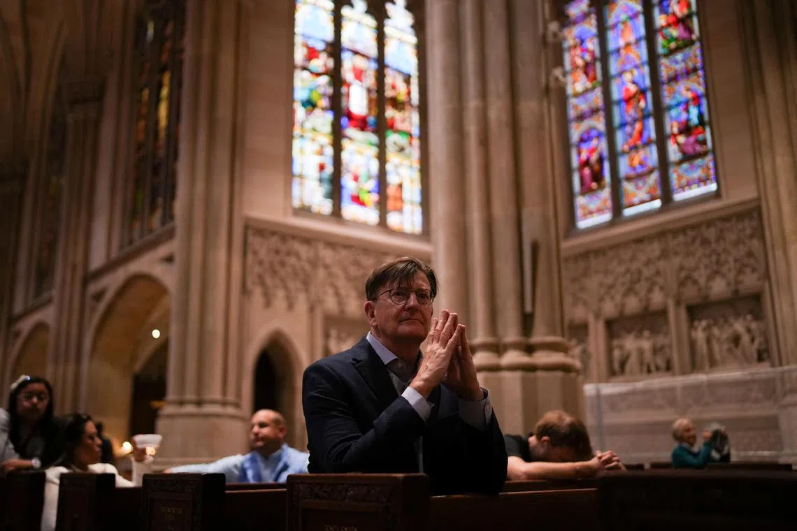 Worshippers hoped Pope Leo would bring back lapsed believers.