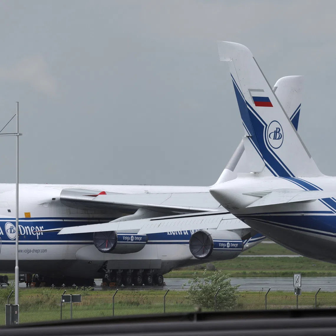 The airport in eastern Germany plays a key role in the transport of military goods, including by the German military and NATO allies, and also serves as a base for Ukraine’s Antonov Airlines.