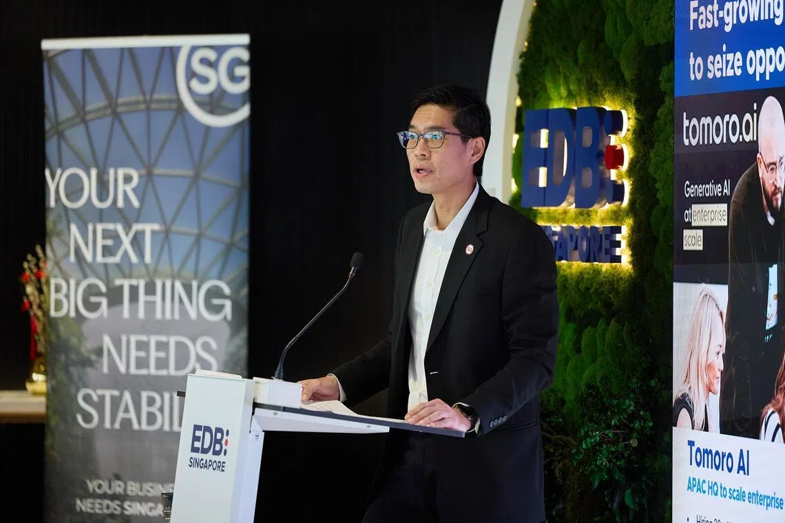 EDB managing director Jermaine Loy said Singapore’s role goes beyond serving as a regional base.