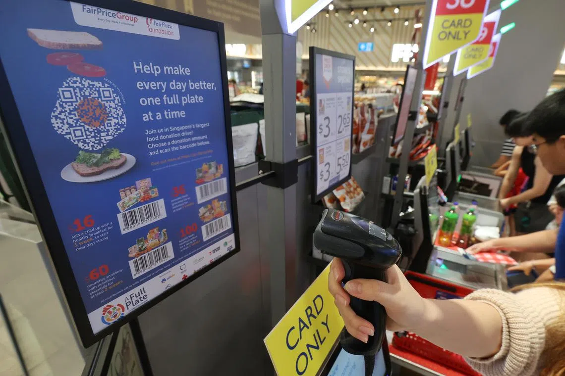 To address the tension between nutrition and taste, especially for families in need, FairPrice Group launched a food donation drive on Oct 3.