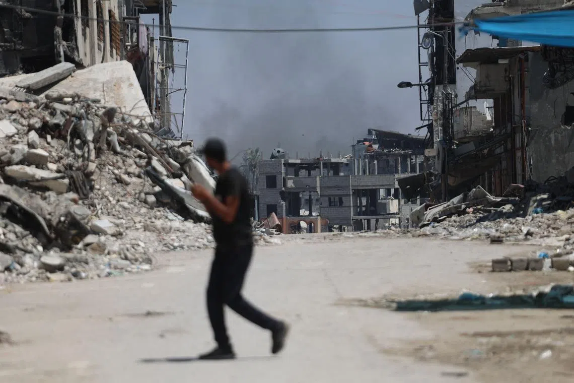 Israel’s military operations are continuing in the Shujaiya area near Gaza City.