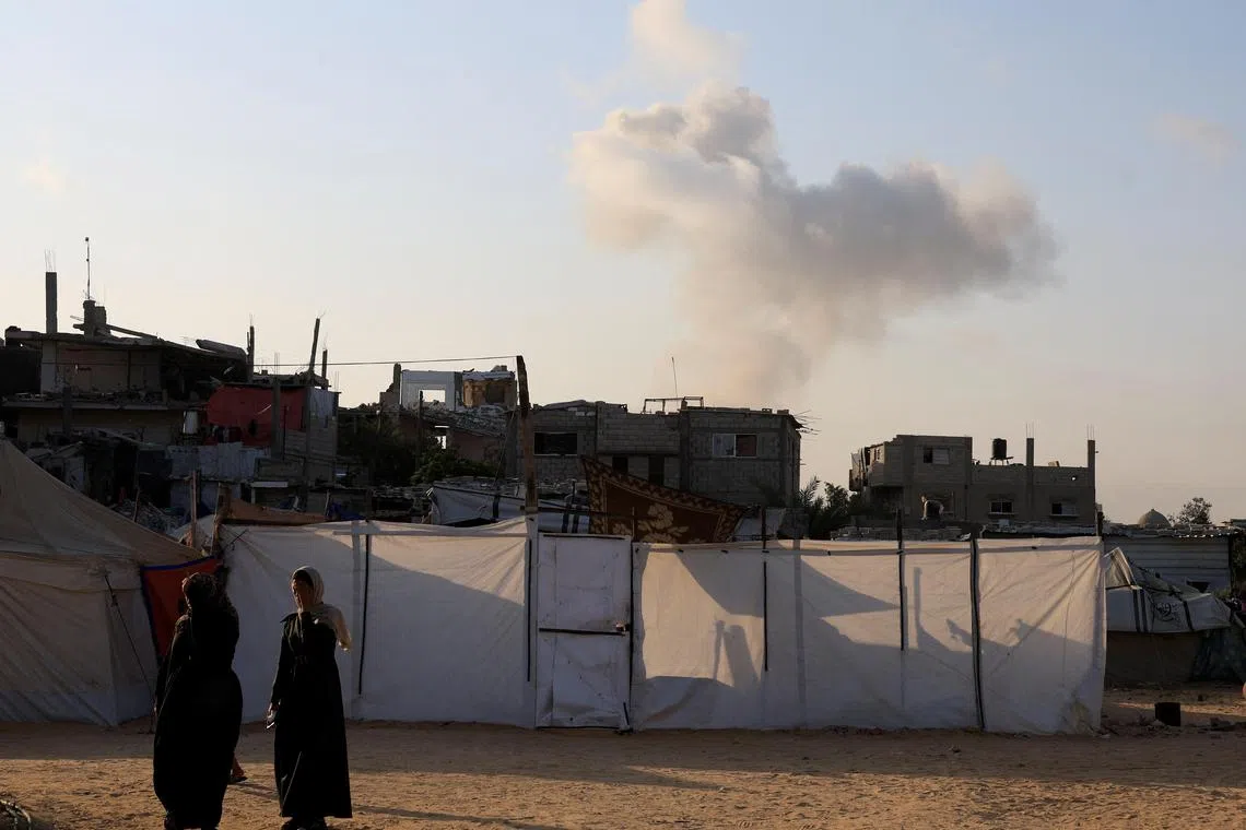 Israel’s top diplomat called not to miss any chance to free hostages held in Gaza. 