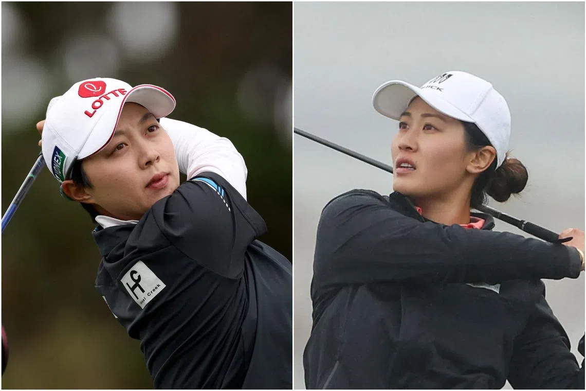 Kim Hyo-jooo (left) looking for her second Major championship title while Lin Xiyu  is hunting for her first Major.
