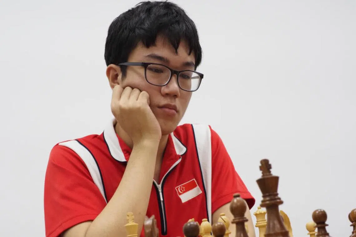 Singaporean chess player Tin Jingyao finished second at the III Elllobregat Open Chess tournament in Barcelona on Thursday.