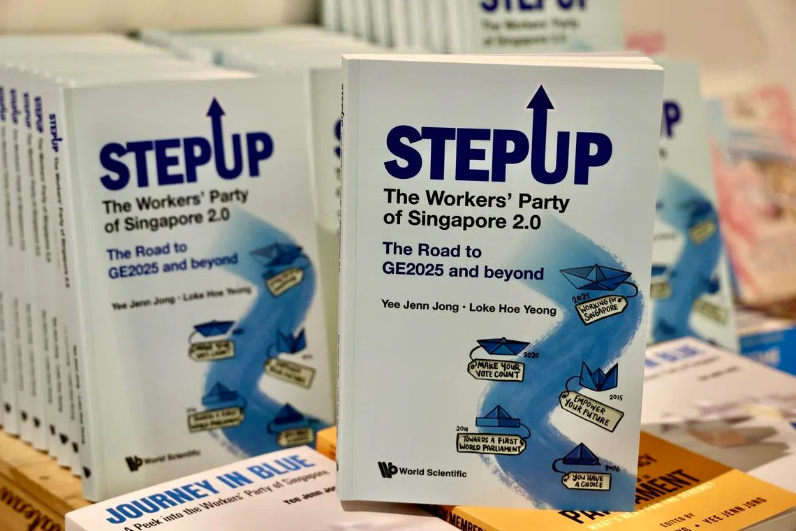 Former WP NCMP Yee Jenn Jong co-wrote Step Up: The Workers’ Party of Singapore 2.0 with political analyst Loke Hoe Yeong.