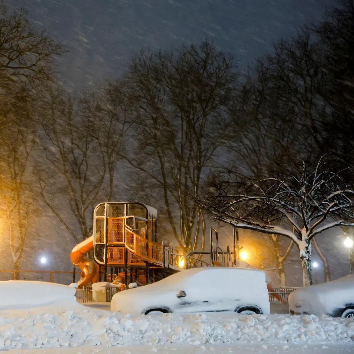 The storm is expected to move away from the US on Feb 24.