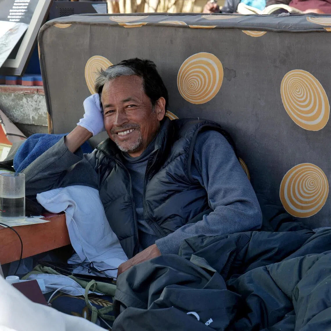 Sonam Wangchuk, 57, an Indian education reformer, has been getting video and text messages of support from across India, including from Bollywood actors.