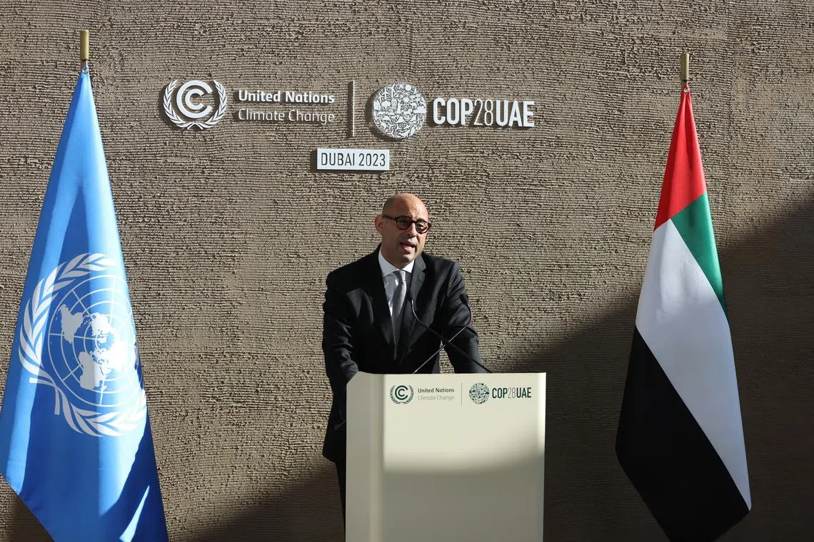 UN climate chief Simon Stiell called for a clearing of “unnecessary tactical blockades” holding up a deal.