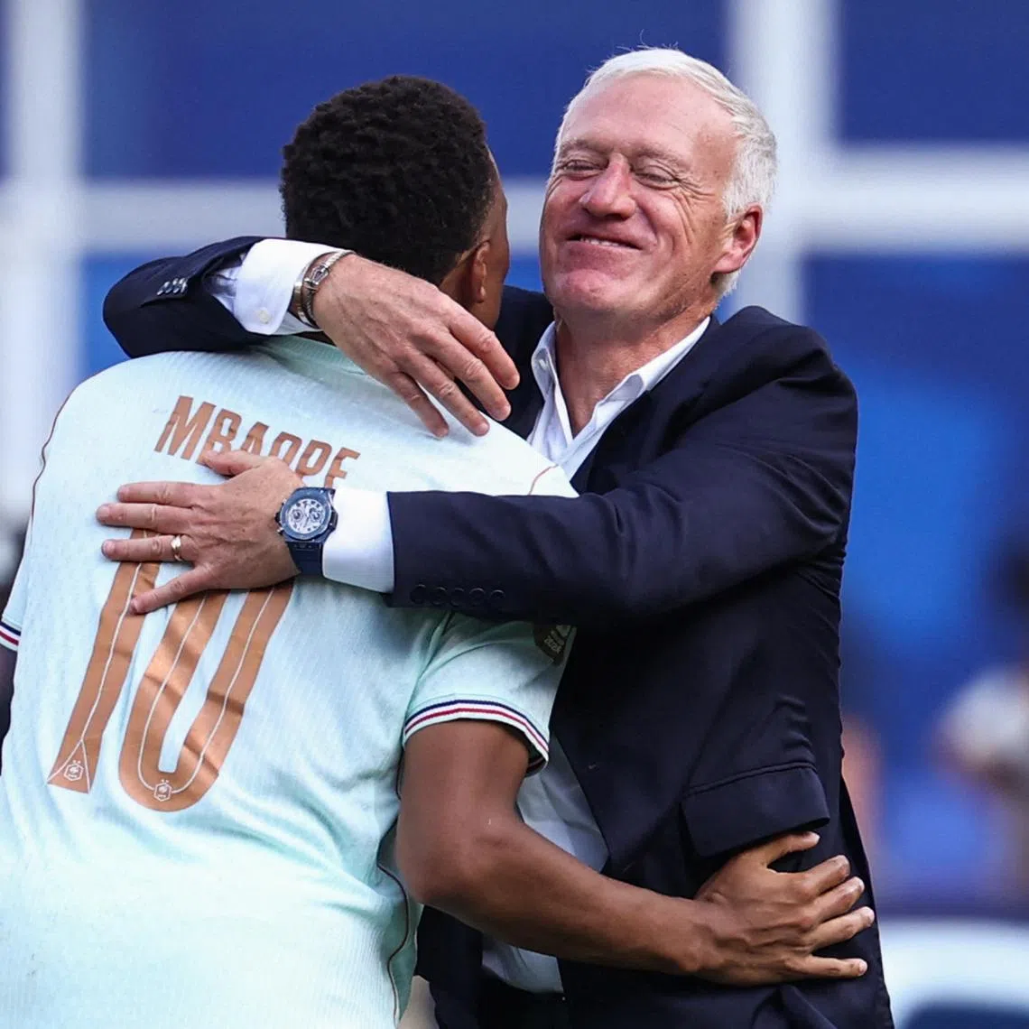 France captain Kylian Mbappe, head coach Didier Deschamps and the rest of the team have good camaraderie.