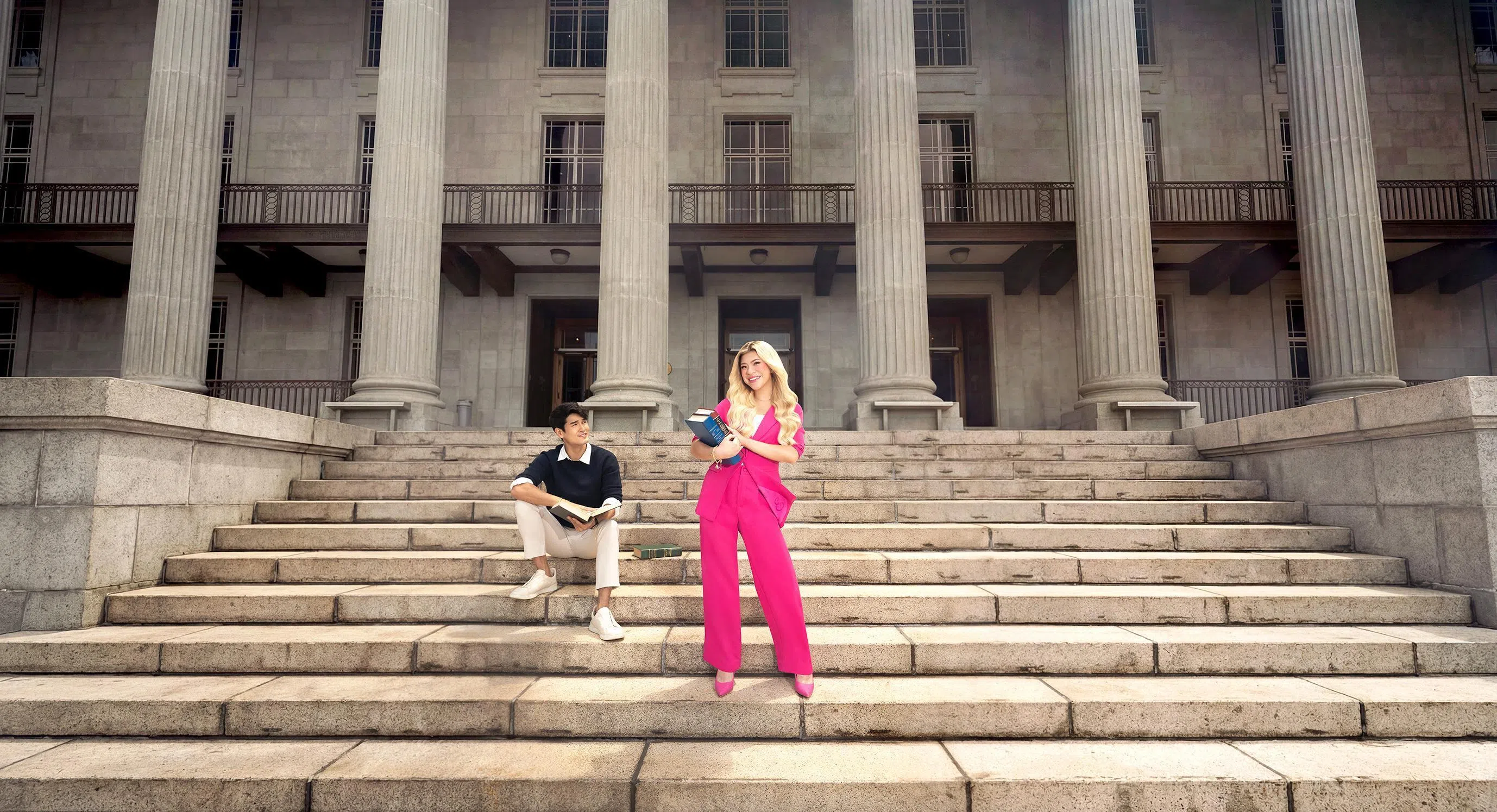 In Legally Blonde – The Musical, Nathania Ong will play Elle Woods, and Nathan Hartono will play Elle’s love interest Warner.