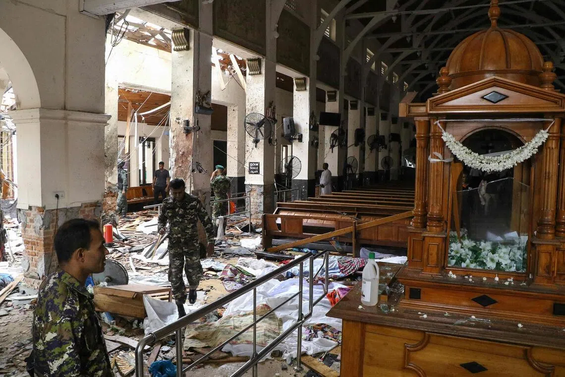 The bombings on April 21, 2019, left 500 people wounded, with 45 foreigners among those killed. 