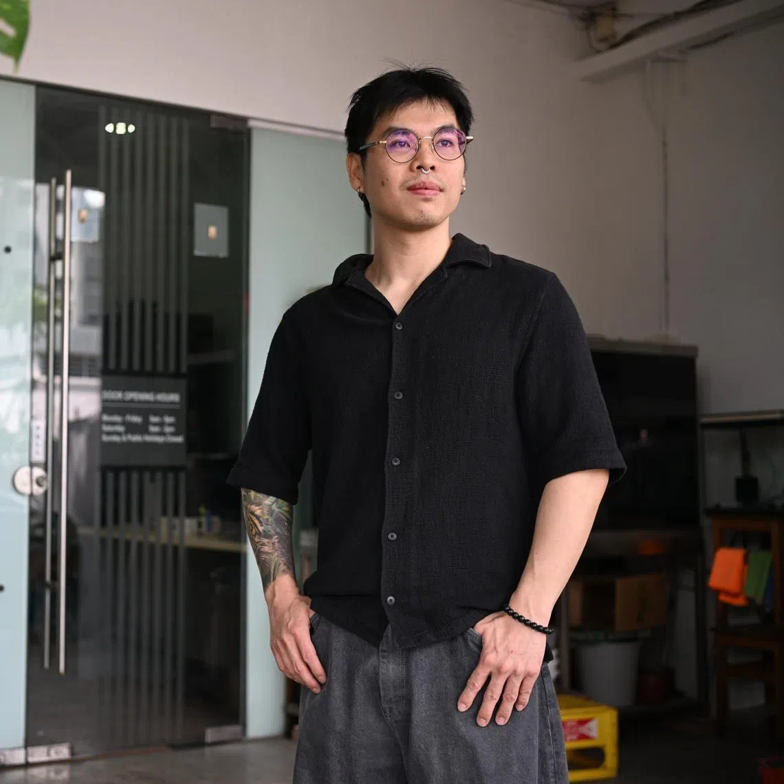 Mr Lai Wei Xiang's family business, known as Lai Yew Seng, specialises in steel structural manufacturing, installation, and perimeter protection services.