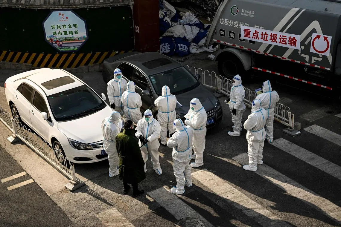 Beijing on Wednesday announced a loosening of its zero-tolerance approach to coronavirus outbreaks, ending large-scale lockdowns.