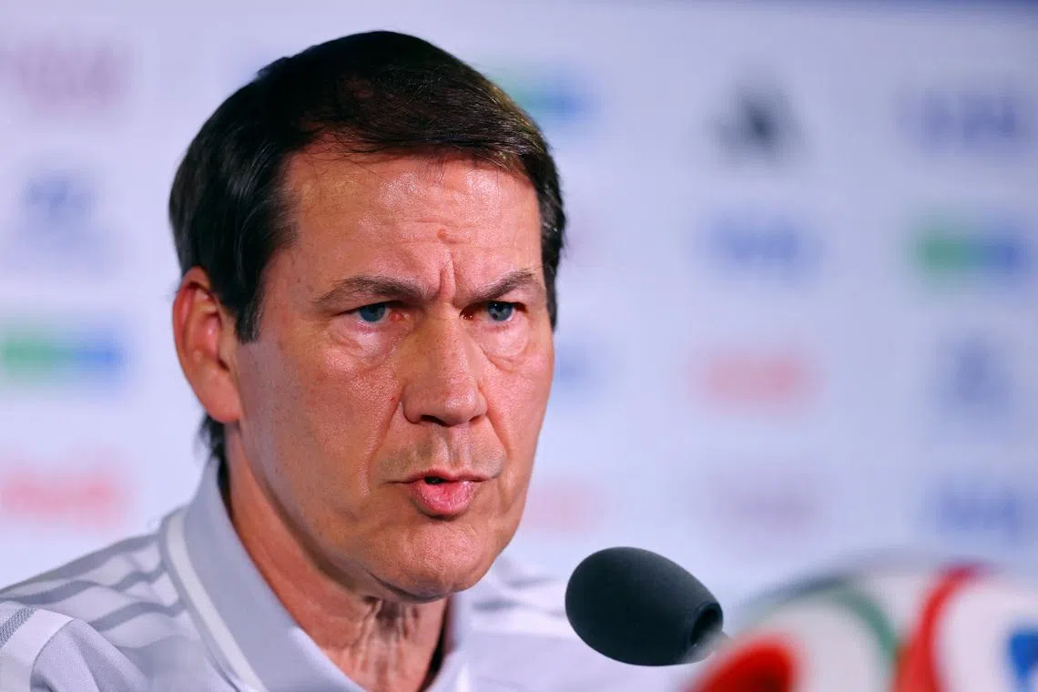 Belgium coach Rudi Garcia is confident his side have the attacking quality and belief to upset Spain.