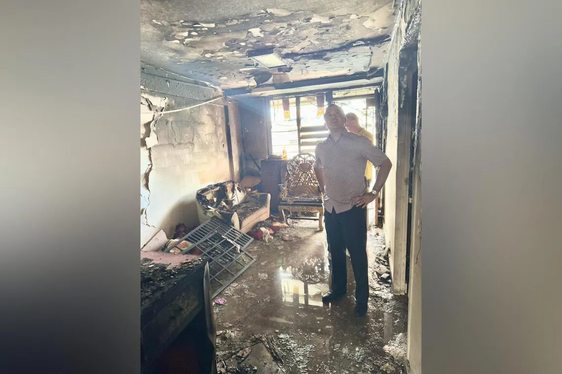 About 200 residents were evacuated for precautionary measures. 