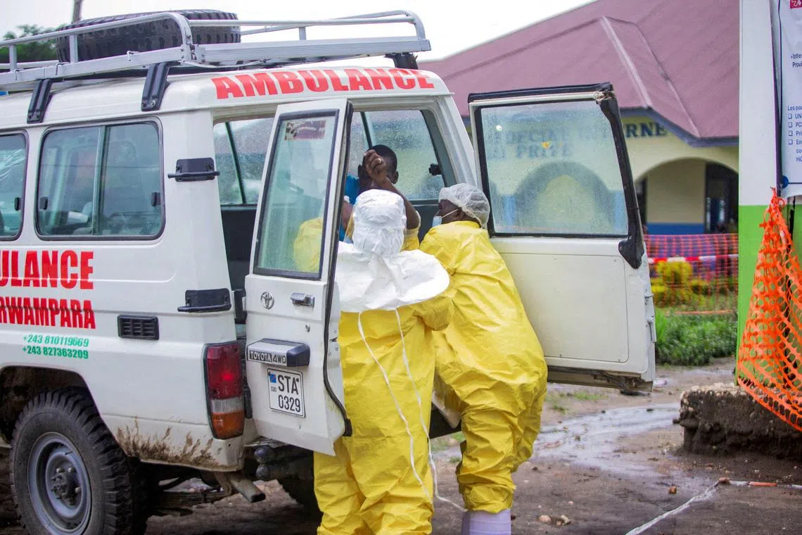 The ebola outbreak there has a case fatality rate of 34 per cent.