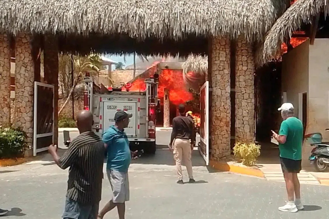 Dominican Republic hotel fire: Woman killed, 1,700 people evacuated from beach resort