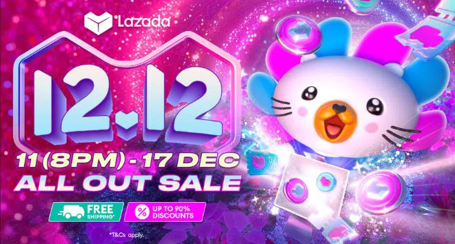 Lazada 12.12 sale