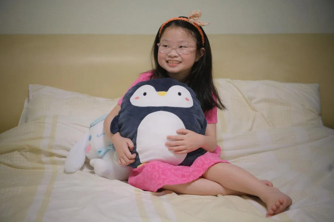 When she was born, Ng Hwee Suan was diagnosed with intestinal failure, a rare ailment where her small intestine was not functional.