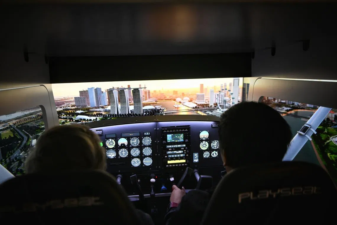 At Wings Academy, billed as Singapore’s largest retail flight simulator centre, things can get brutal for newbies. 