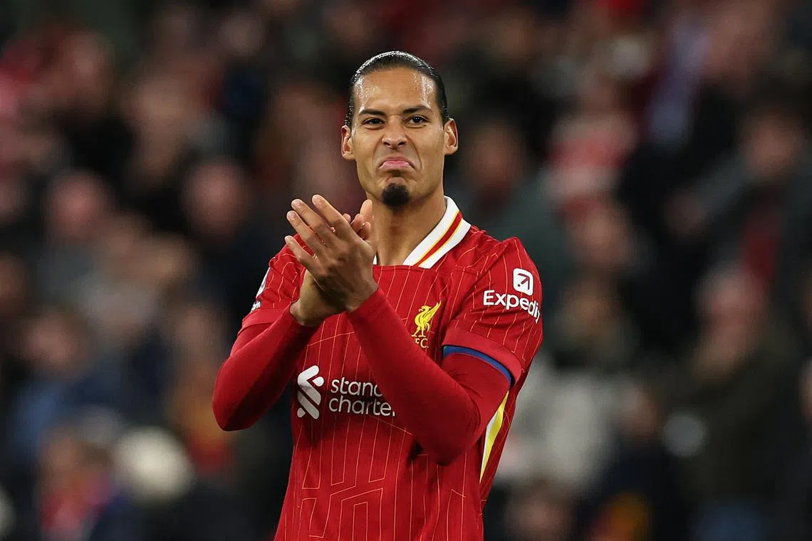 Liverpool have won the English top flight just once since 1990 – in 2020 – and Virgil Van Dijk urged caution.