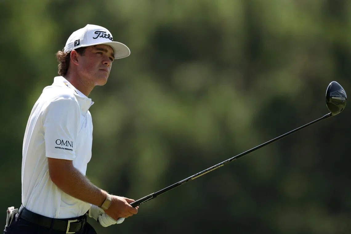 Jackson Koivun during the final round of the FedEx St Jude Championship at TPC Southwind on Aug 16.