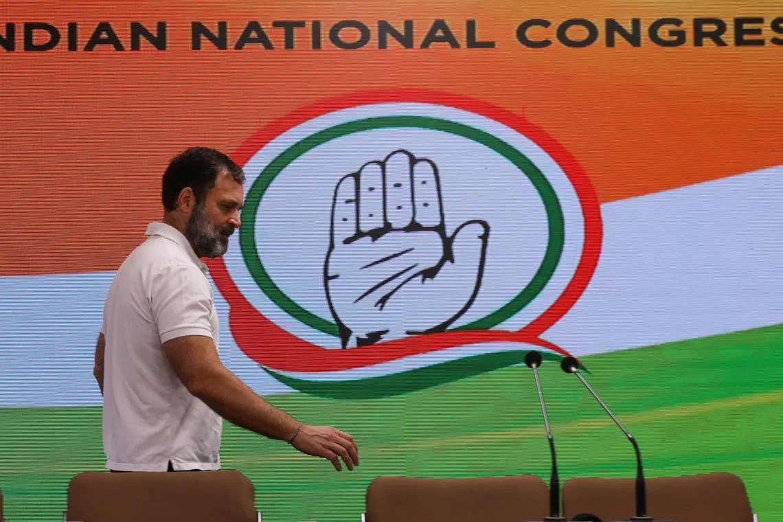 Opposition leader Rahul Gandhi has been building up his own profile lately, but with little success.