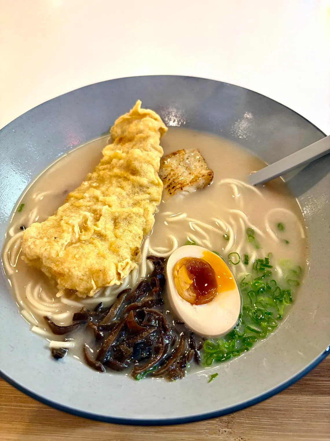 Signature mixed-fish ramen.