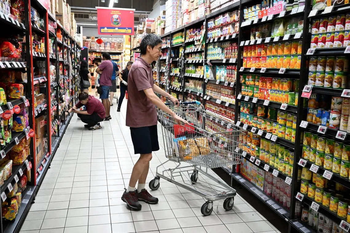Consumers continued to spend on necessities like food, housing and utilities and wants such as holidays, according to DBS Bank.