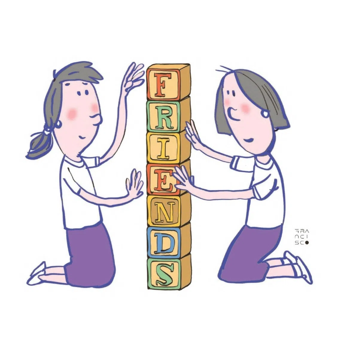 Friendships are important in our development as individuals. To have good friends, we first have to learn to be one.