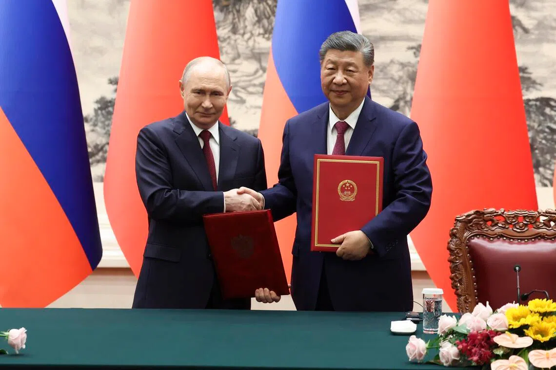China’s Xi and Russia’s Putin unite in criticism of US, but fail to clinch big gas deal
