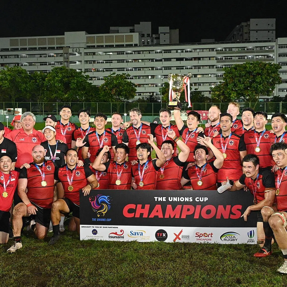 Singapore won the inaugural Unions Cup on July 5 at the Jurong West Stadium courtesy of goal difference.