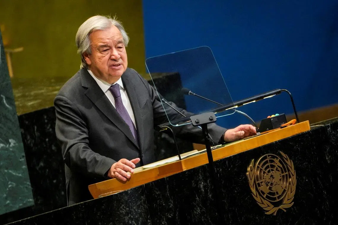 UN chief says UN agency for Palestinian refugees nearing 'breaking point'