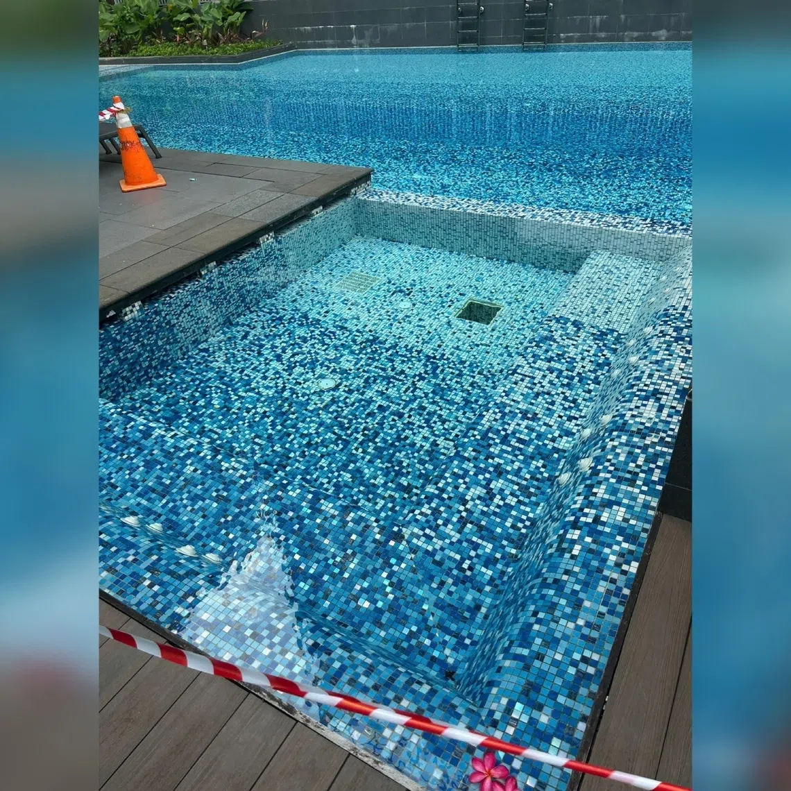 While in the jacuzzi on Feb 22, the boy was allegedly pulled underwater by the suction force of the pressure pump system and became trapped.