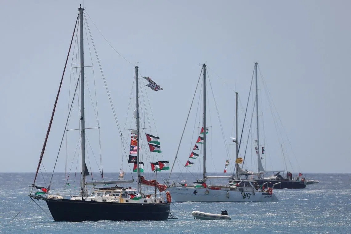 Israel court extends detention of two Gaza flotilla activists by two days