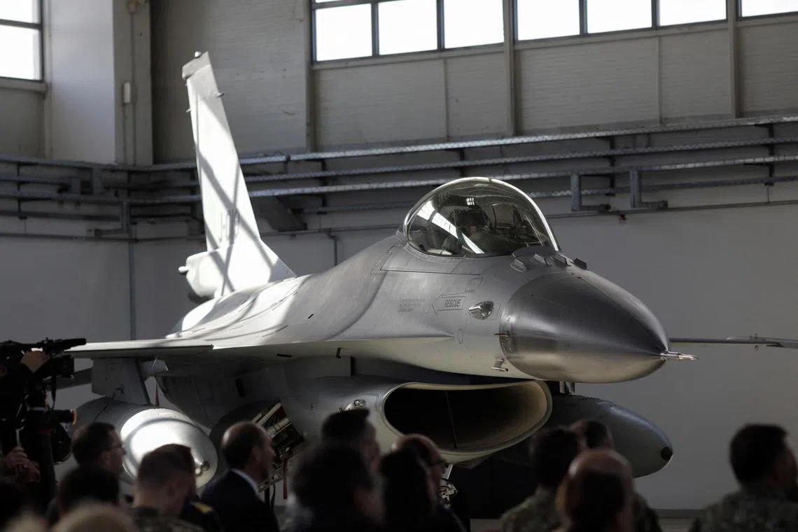 The Netherlands sent its first US-made F-16s to a new training facility for Ukrainian pilots and staff in Romania in November.