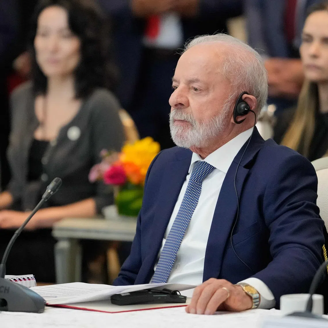 Brazil's President Luiz Inacio Lula da Silva (pictured) met Malaysian Prime Minister Anwar Ibrahim in Kuala Lumpur on Oct 25.