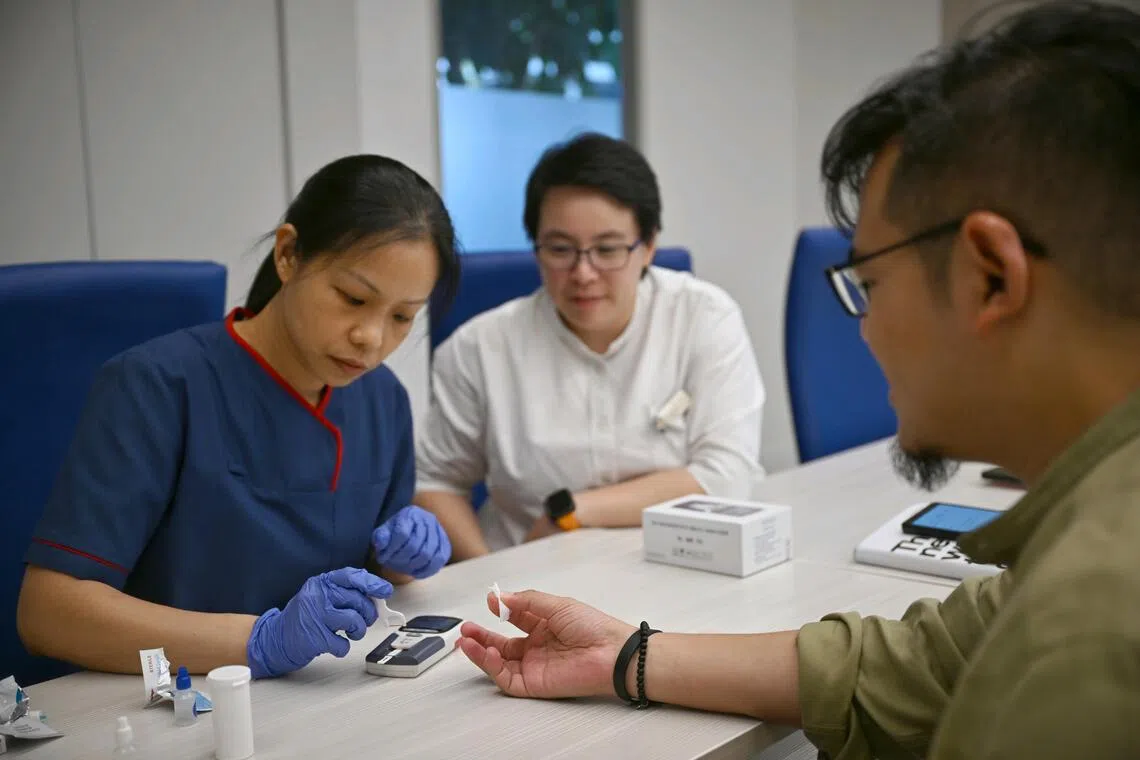 SG Diagnostics HBA1C Analyzer, on Jul 31, 2025.