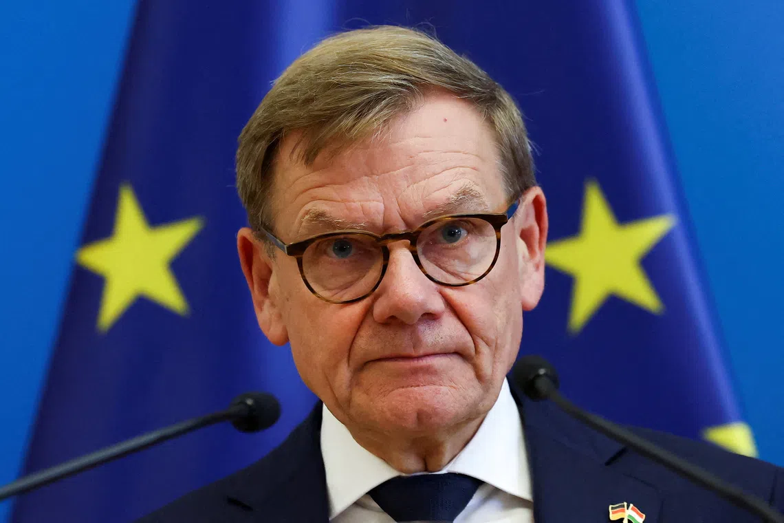 Questioning Russian threat to Europe is irresponsible, Germany's top diplomat says in Slovakia