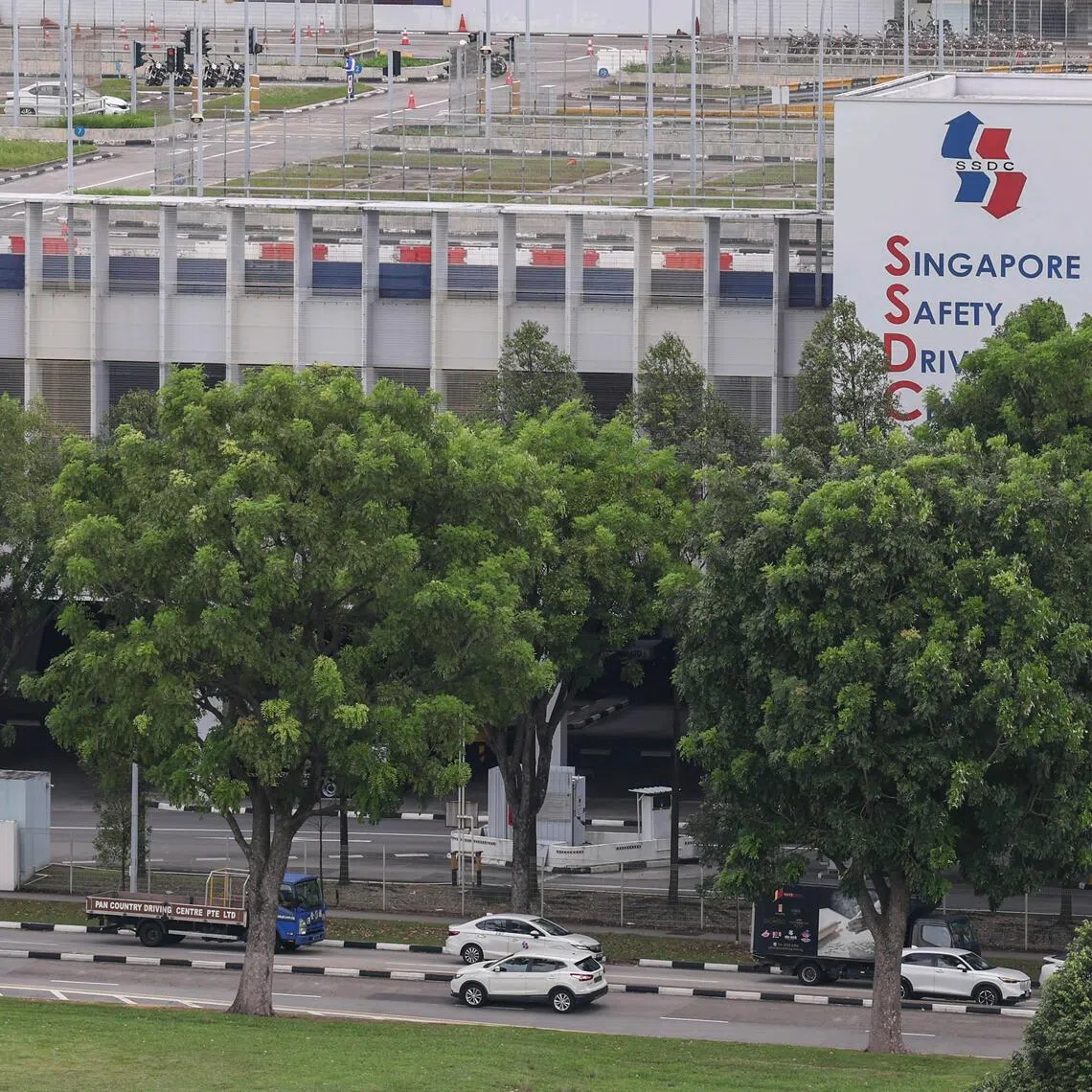 External facade of the Singapore Safety Driving Centre on Jan 2, 2026. The centre is set to raise fees for students in 2026. ST PHOTO: BRIAN TEO