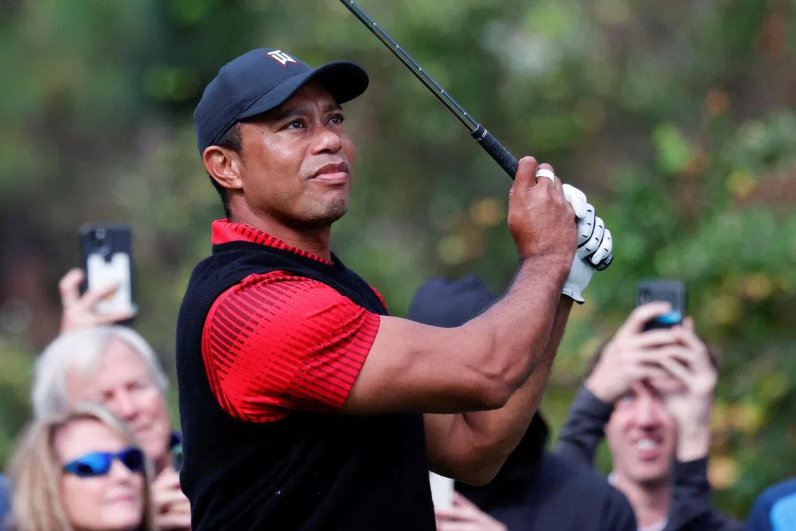 Tiger Woods last played at the British Open in July 2022.