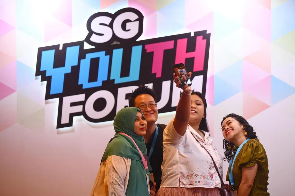 The 2025 edition of the SG Youth Forum say about 1,300 youths and stakeholders in attendance.
