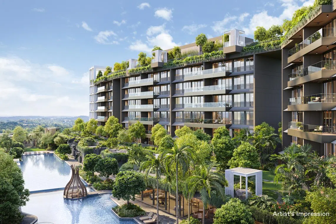 An artist's impression of The Reserve Residences, which is expected to be ready in 2028.