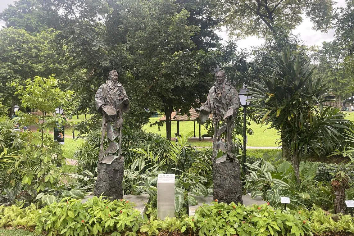 The Sir Stamford Raffles and Dr Nathaniel Wallich statues at Fort Canning Rise could be better contextualised with notes on the former’s complicated legacy, said NMP Usha Chandradas.