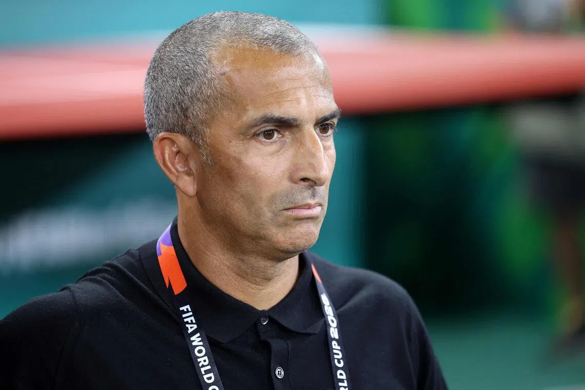 Tunisia fires coach Sabri Lamouchi after heavy World Cup loss to Sweden