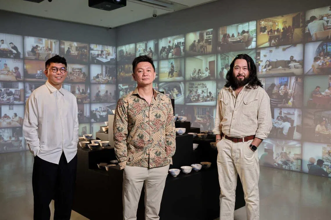 Film-maker Royston Tan documents 100 family dinners in new installation work at Art Outreach