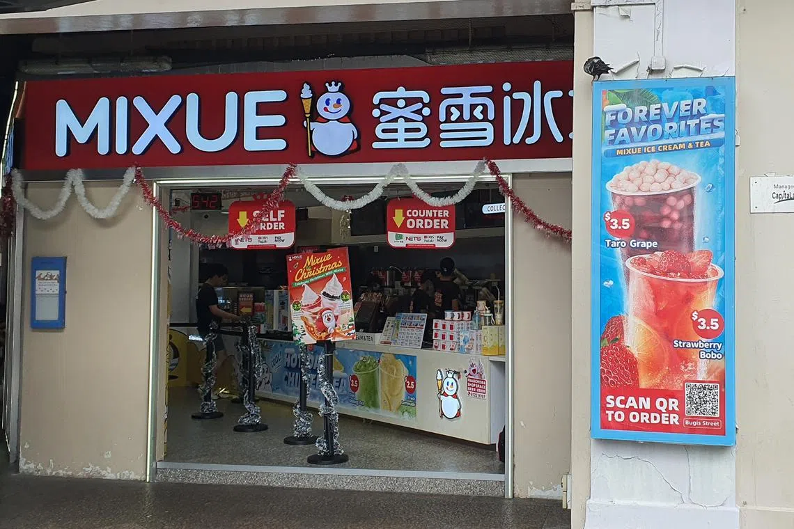 Mixue, a soft-serve ice cream and bubble tea chain from central China, has more than 2,000 outlets in South-east Asia.