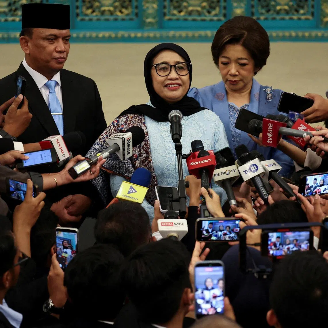 Nanik Sudaryati Deyang said she has resigned to seek treatment overseas for a heart complaint.